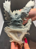 Capodimonte Visconti Mollica Glossy Porcelain Schnauzer/Scottish Terrier Dog Figurine