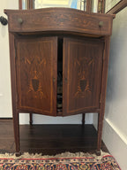 Antique China Cabinet, Display Cabinet Hutch, Bookshelf