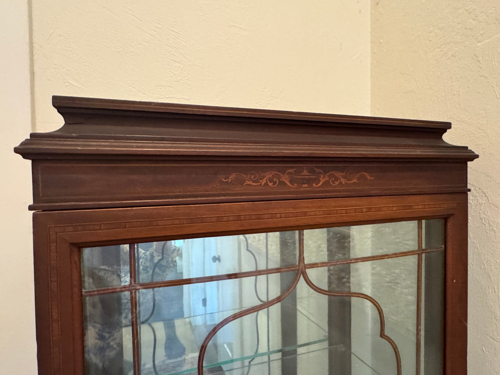 Antique China Cabinet, Display Cabinet Hutch, Bookshelf
