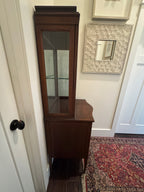 Antique China Cabinet, Display Cabinet Hutch, Bookshelf