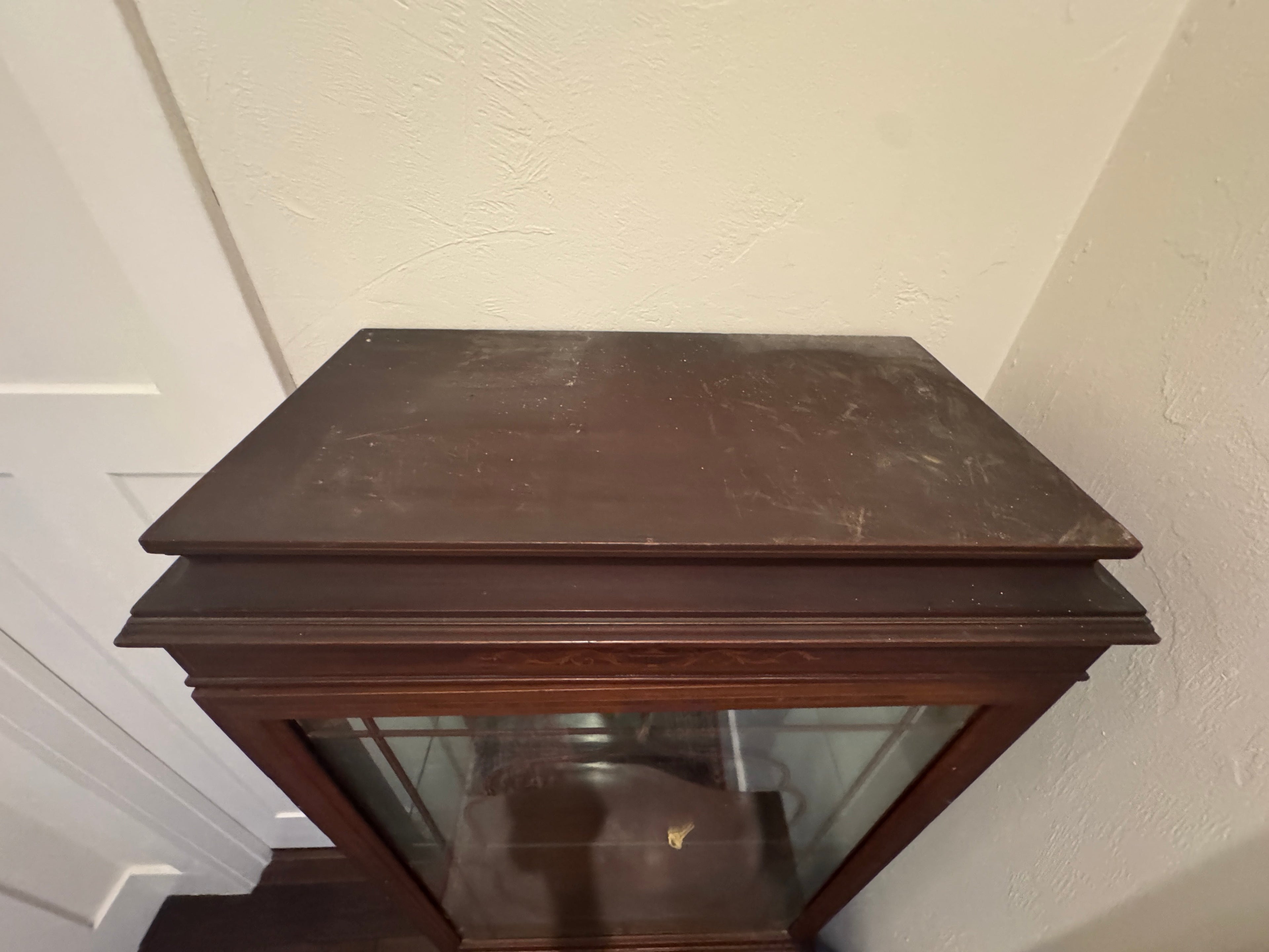 Antique China Cabinet, Display Cabinet Hutch, Bookshelf