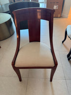 Baker Furniture Palladian Collection Neoclassic Style Extension Dining Table with 8 Chairs