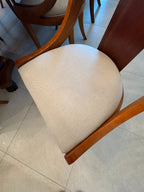 Baker Furniture Palladian Collection Neoclassic Style Extension Dining Table with 8 Chairs