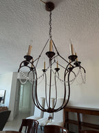 Niermann Weeks 9 Arm Italian Chandelier