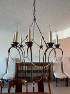 Niermann Weeks 9 Arm Italian Chandelier