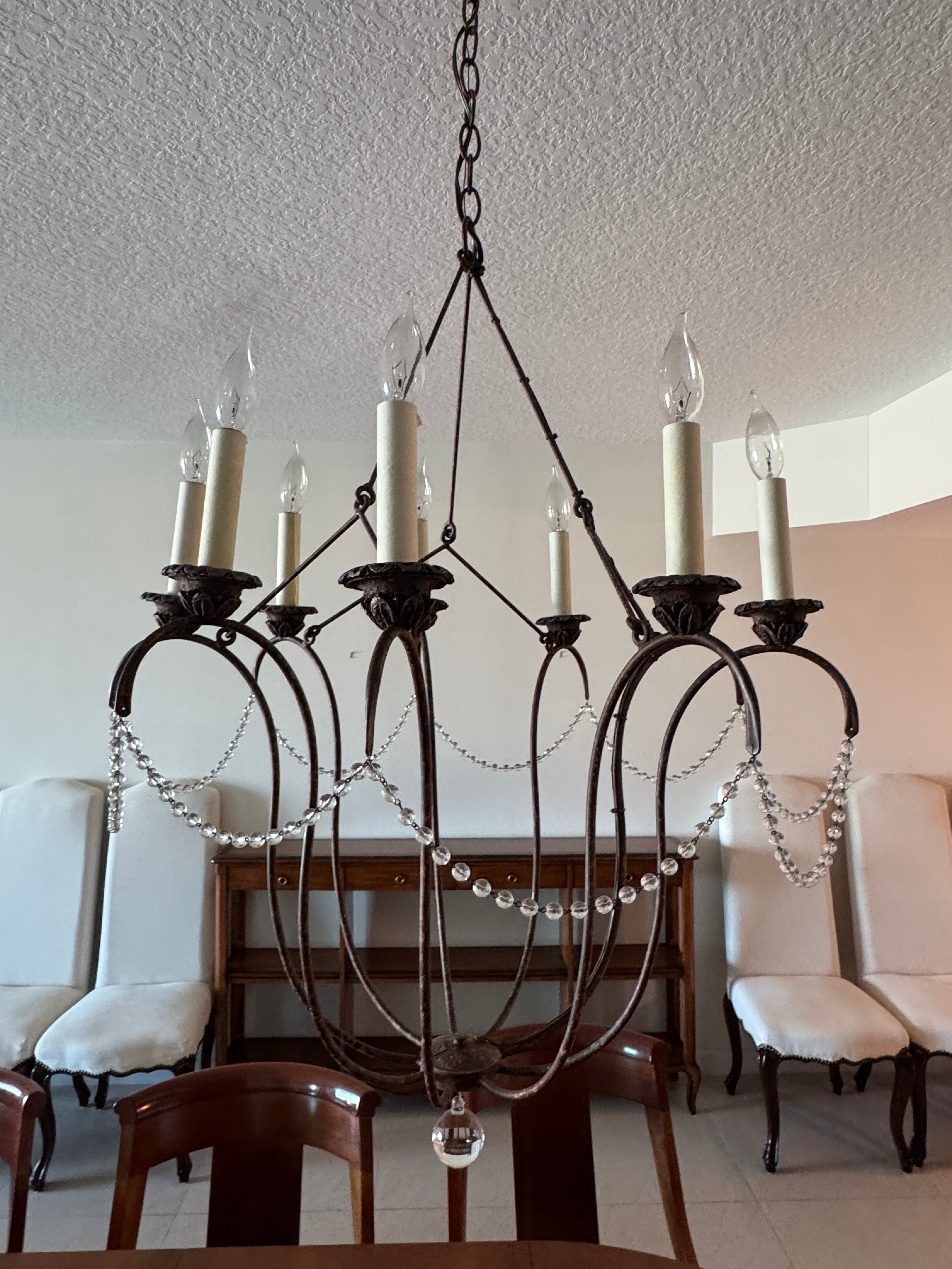 Niermann Weeks 9 Arm Italian Chandelier