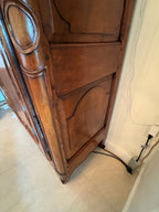 Antique 18th Century French Provincial Louis XVI Walnut Armoire