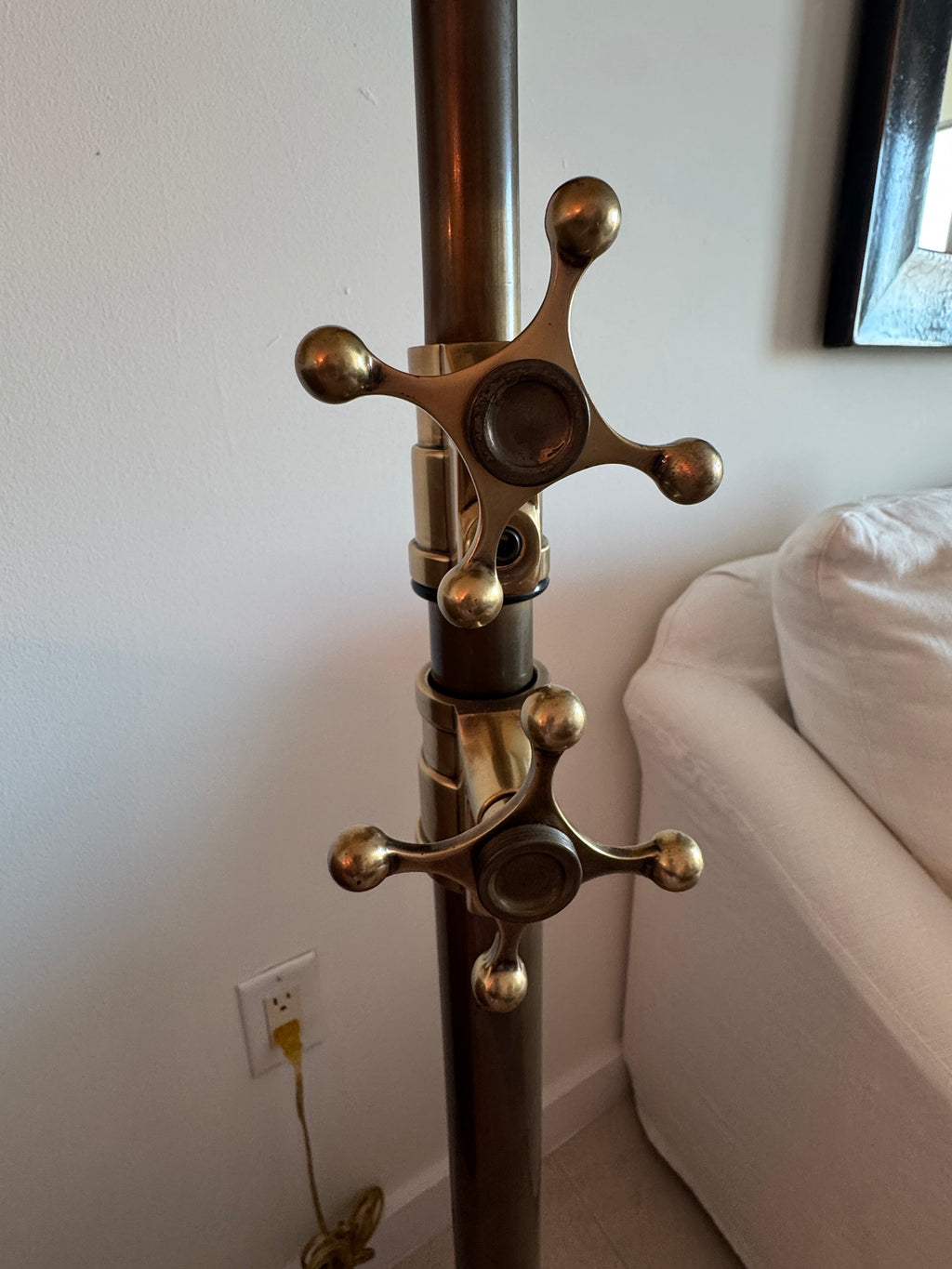 Brass Tripod Floor Lamp by Design Within Reach