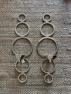 Global Views Progressive Ring Sconce - Silver Nickel Finish - Set of 2