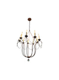 Niermann Weeks 9 Arm Italian Chandelier