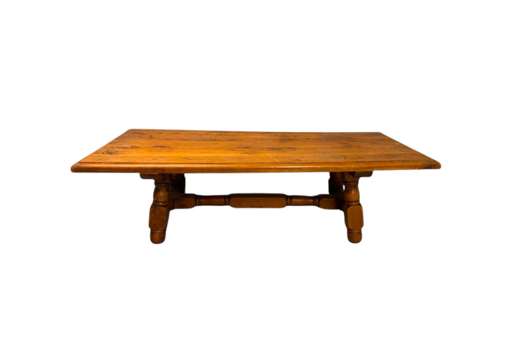 Vintage 1960s Rustic Coffee Table