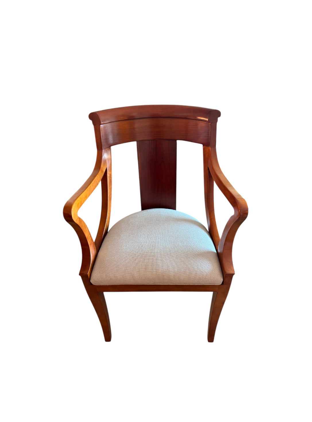 Baker Furniture Palladian Collection Neoclassic Style Extension Dining Table with 8 Chairs