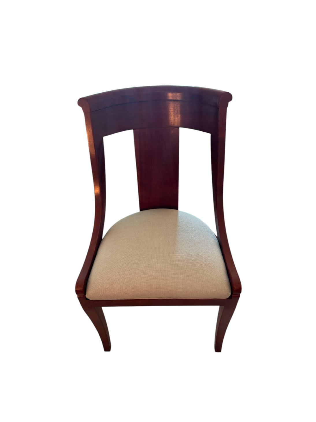 Baker Furniture Palladian Collection Neoclassic Style Extension Dining Table with 8 Chairs