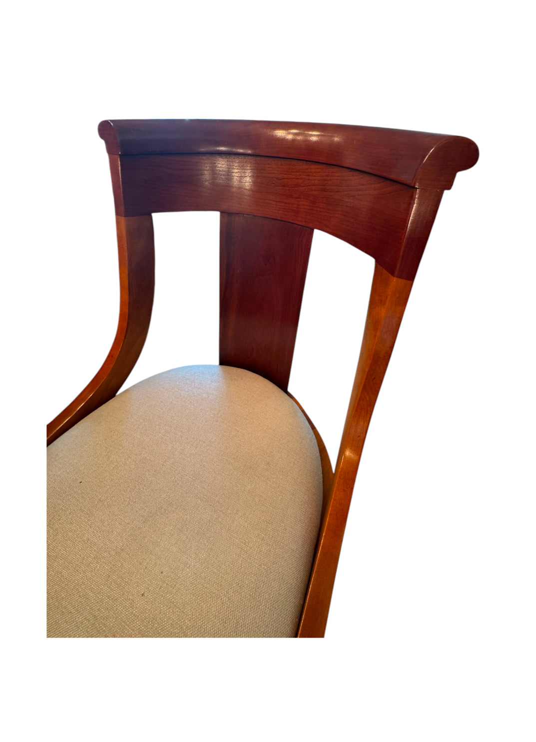 Baker Furniture Palladian Collection Neoclassic Style Extension Dining Table with 8 Chairs