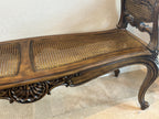 Maitland Smith Vintage Cane Bench
