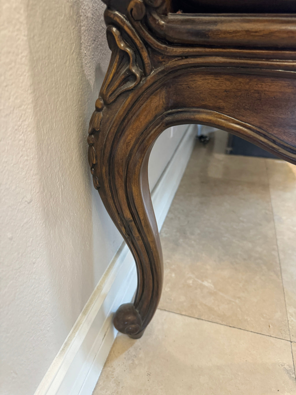 Maitland Smith Vintage Cane Bench