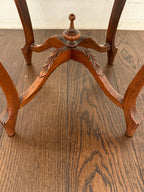 Vintage Country French Carved Side Table