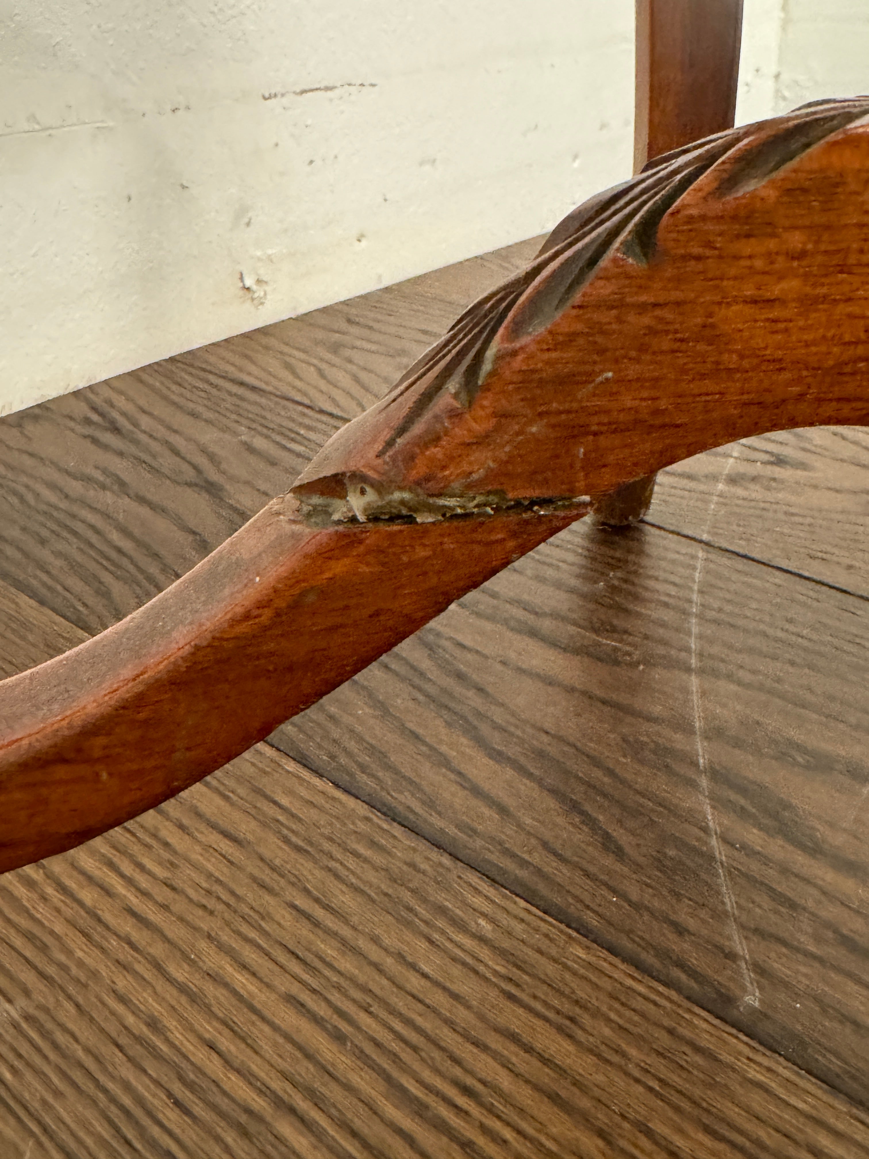 Vintage Country French Carved Side Table
