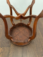 Vintage Country French Carved Side Table