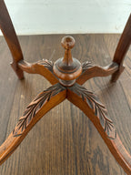 Vintage Country French Carved Side Table