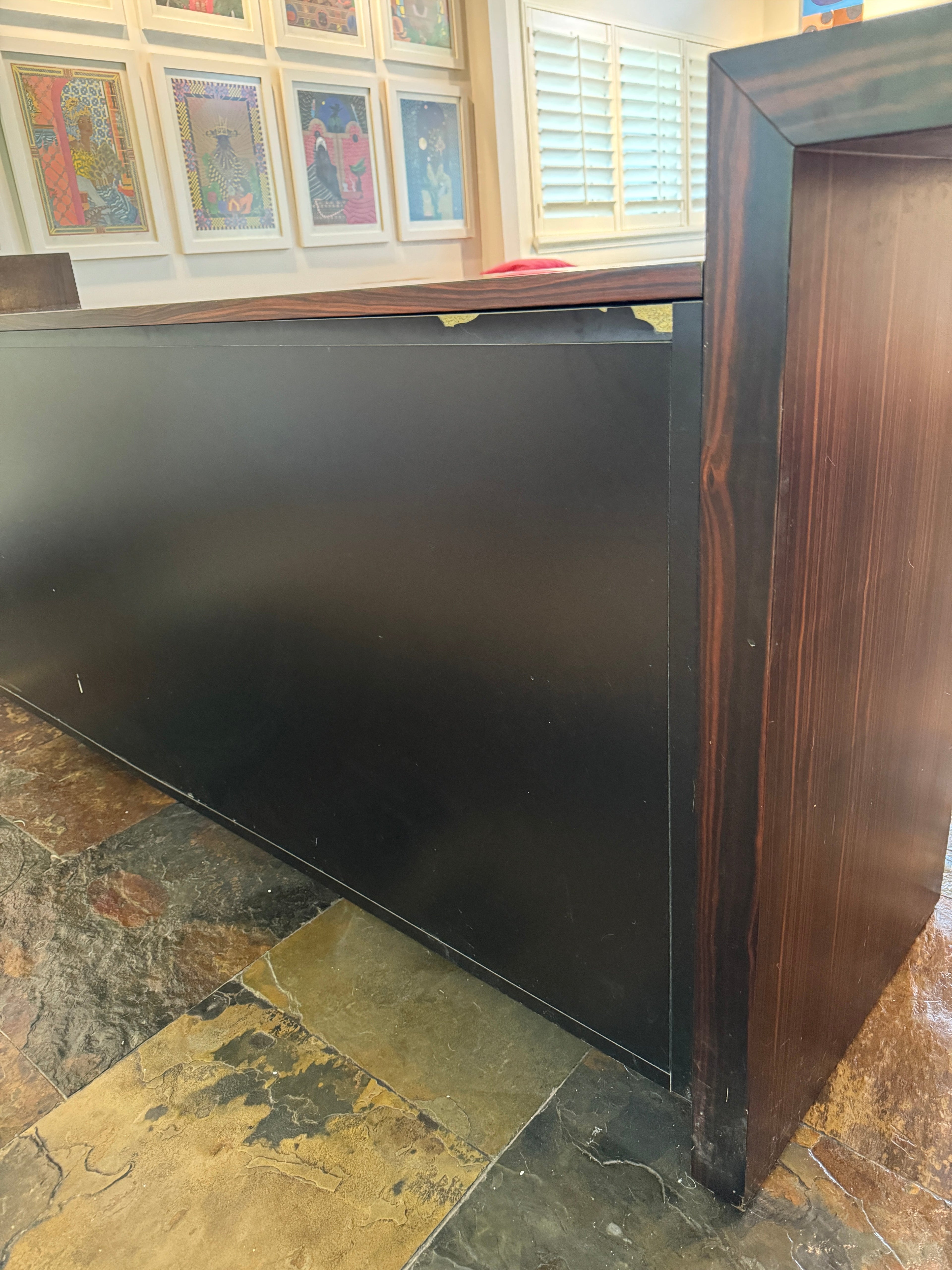 Custom Designed Cowhide Credenza / Buffet / Sideboard