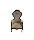 Kimball Victorian Mahogany Parlor Chair - Gentleman's Chair