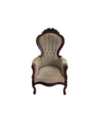 Vintage Kimball Victorian Mahogany Parlor Chairs - Set of Two Ladies and Gentleman's Chairs