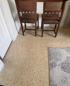 Antique 19th Century French Henry II Style Walnut Dining/Side/Accent Chairs With Suede Upholstery - Set of Two