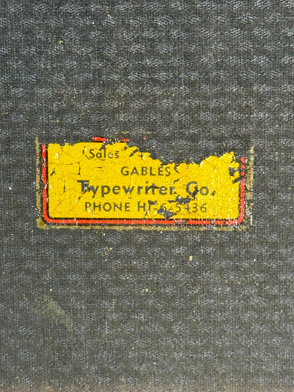 Antique 1934 Remington for Underwood Noiseless Portable Typewriter Serial #651232