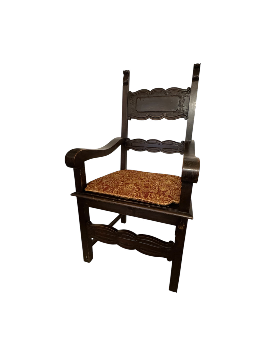 Vintage Italian Throne Chair