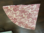 French Toile Tablecloth 120" Round in Red