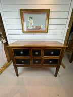 Vintage Late 20th Century French Regency Chest of Drawers/Credenza by Accents Beyond