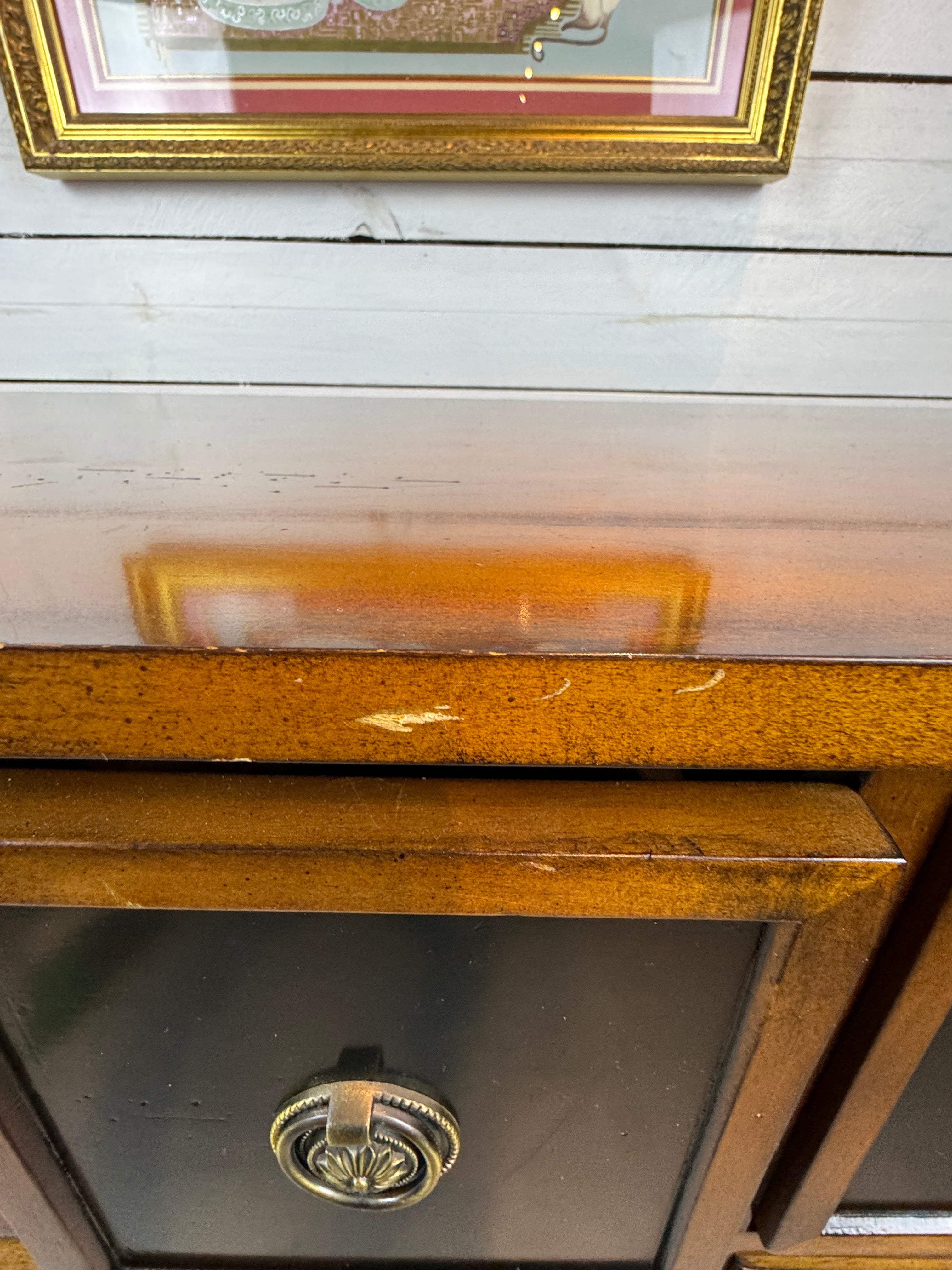 Vintage Late 20th Century French Regency Chest of Drawers/Credenza by Accents Beyond