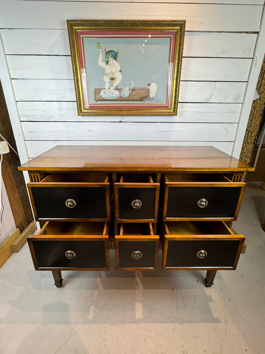 Vintage Late 20th Century French Regency Chest of Drawers/Credenza by Accents Beyond