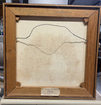 1930s Oil on Canvas - Girl Picking Flowers