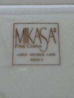 Late 20th Century Mikasa Antique Lace Fine China - 85 Pieces, 6 piece place setting