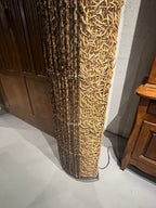 Rattan Coastal/Boho Chic/Tropical Decorative Floor Lamp