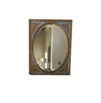 Parisian Blue and Gold Mirror
