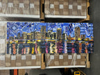 Miami Lights and Locomotion by Kent Paulette Authentic Original Acrylic on Canvas