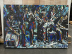 Ma Rainey and Her Georgia Jazz Band by Kent Paulette - Authentic Original Acrylic on Canvas