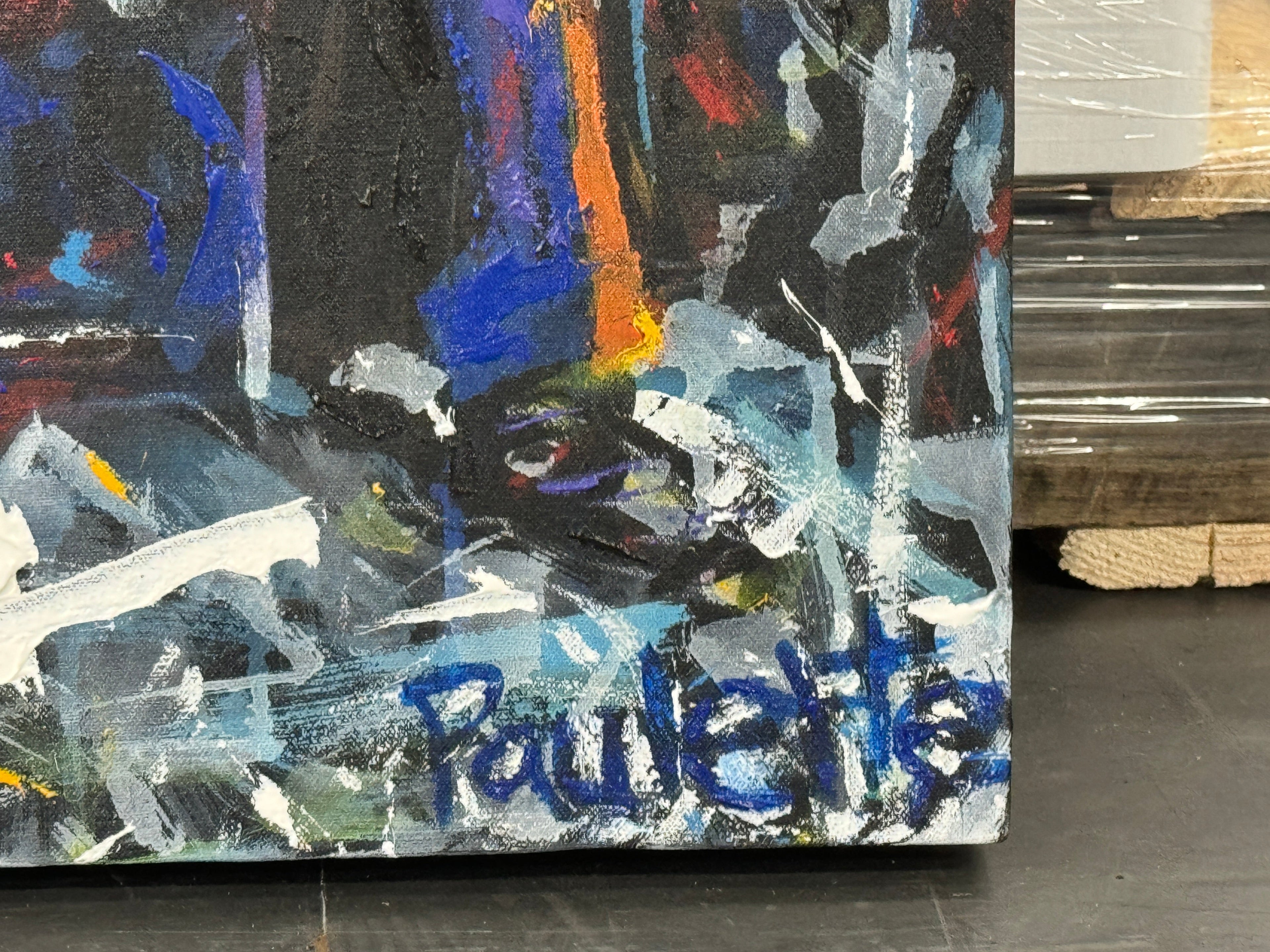 Ma Rainey and Her Georgia Jazz Band by Kent Paulette - Authentic Original Acrylic on Canvas