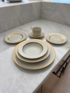 Late 20th Century Mikasa Antique Lace Fine China - 85 Pieces, 6 piece place setting