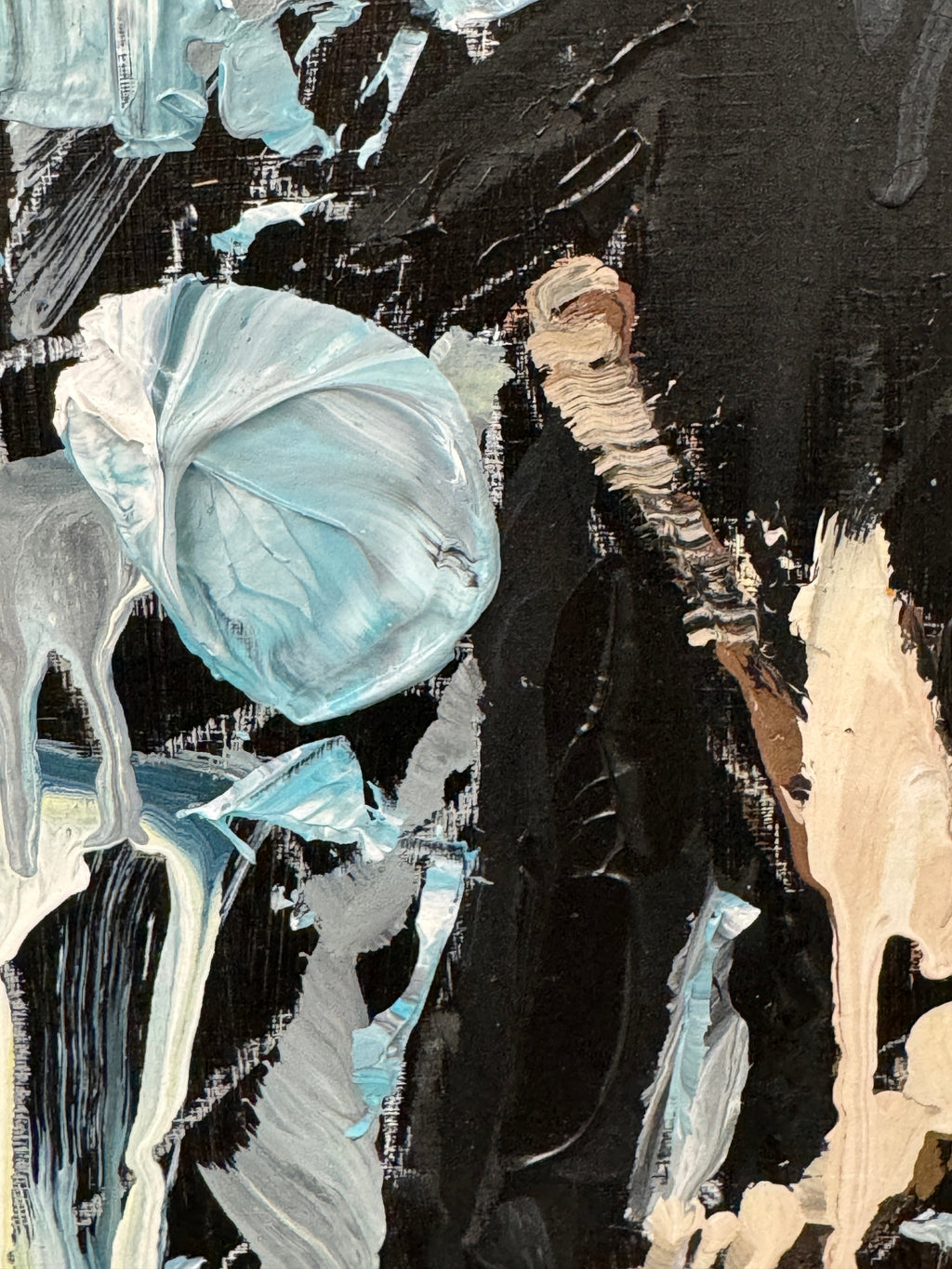 Chemistry at the Ballroom by Kent Paulette - Authentic Original Acrylic on Canvas - Dancers Painting