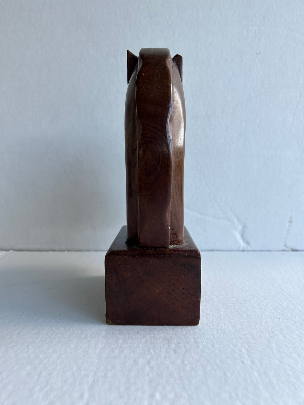 Hand Carved Mahogany Horse Head