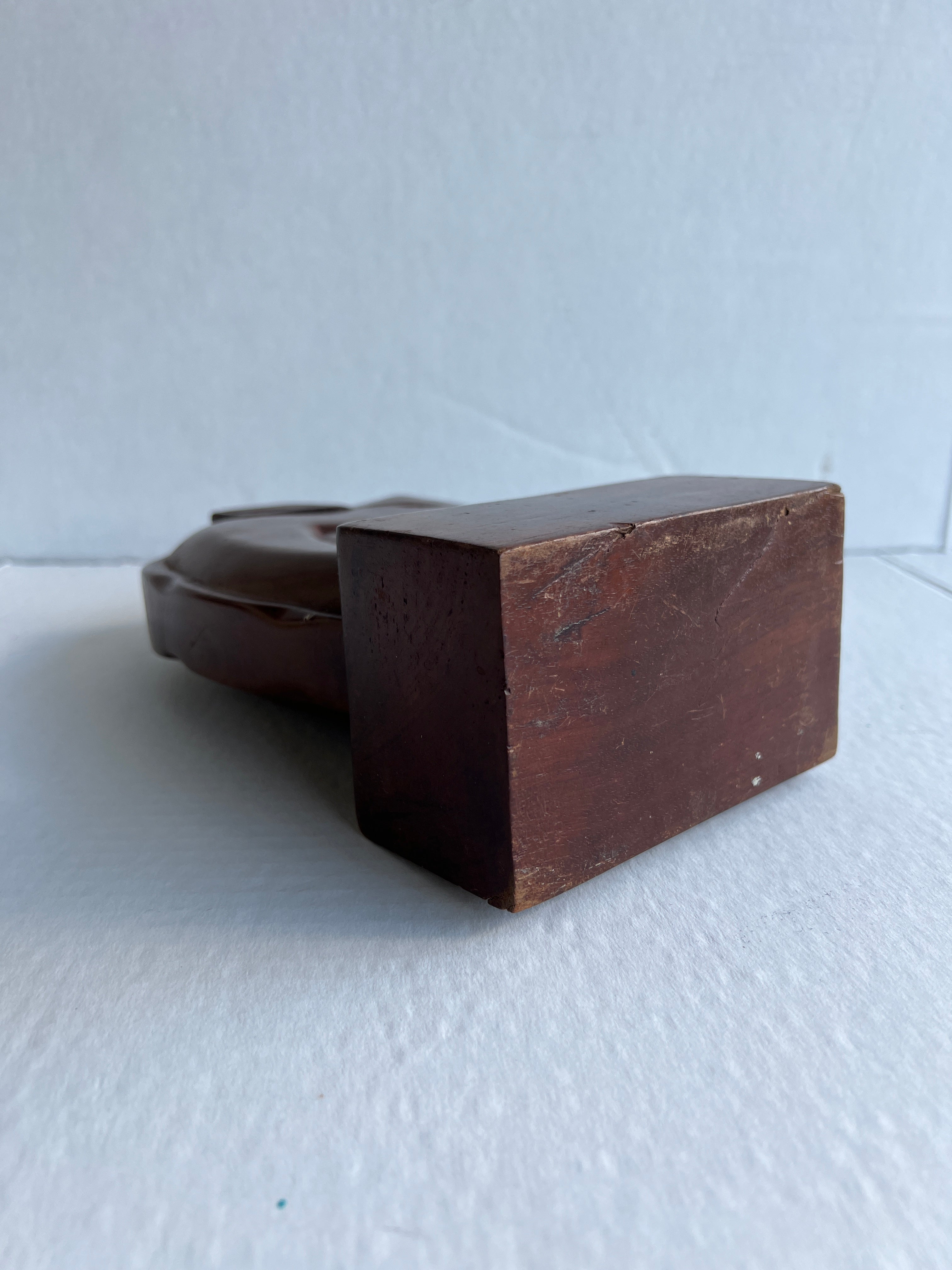 Hand Carved Mahogany Horse Head