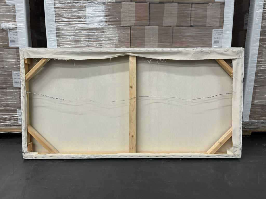 A River Run by Kent Paulette Authentic Original Acrylic on Canvas - Equestrian Horse Paintings - Big Sky Chic, Modern Cowboy, Western or Yellowstone Aesthetic