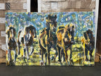 A Shaman's Dream by Kent Paulette - Authentic Original Acrylic on Canvas - Horse Painting