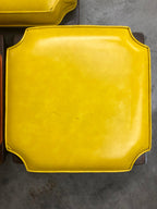 Vintage 1960s Ethan Allen Stacking Stools- Set of 3