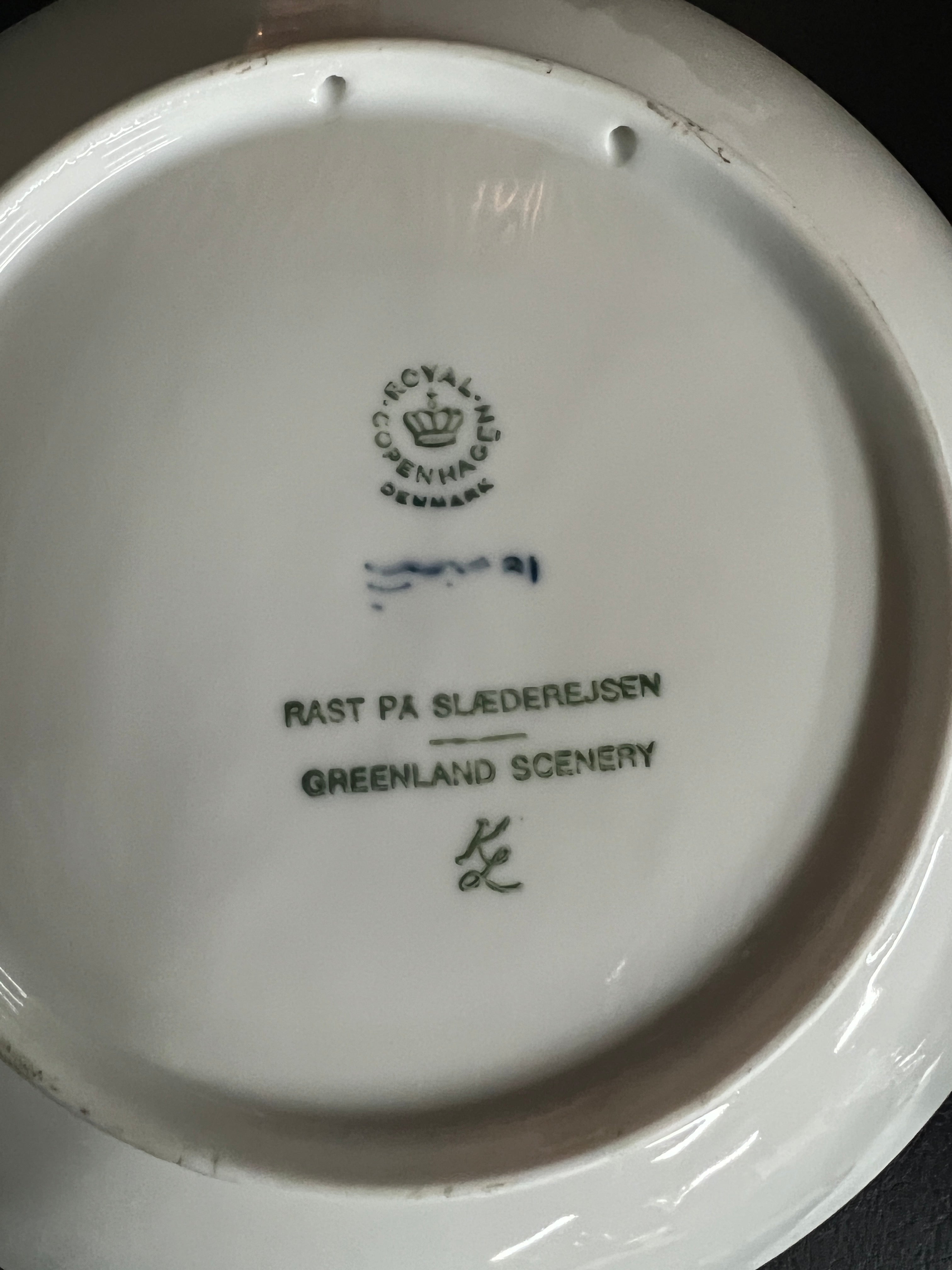 Royal Copenhagen Vintage Christmas Collectors Plates 1970 - 1982