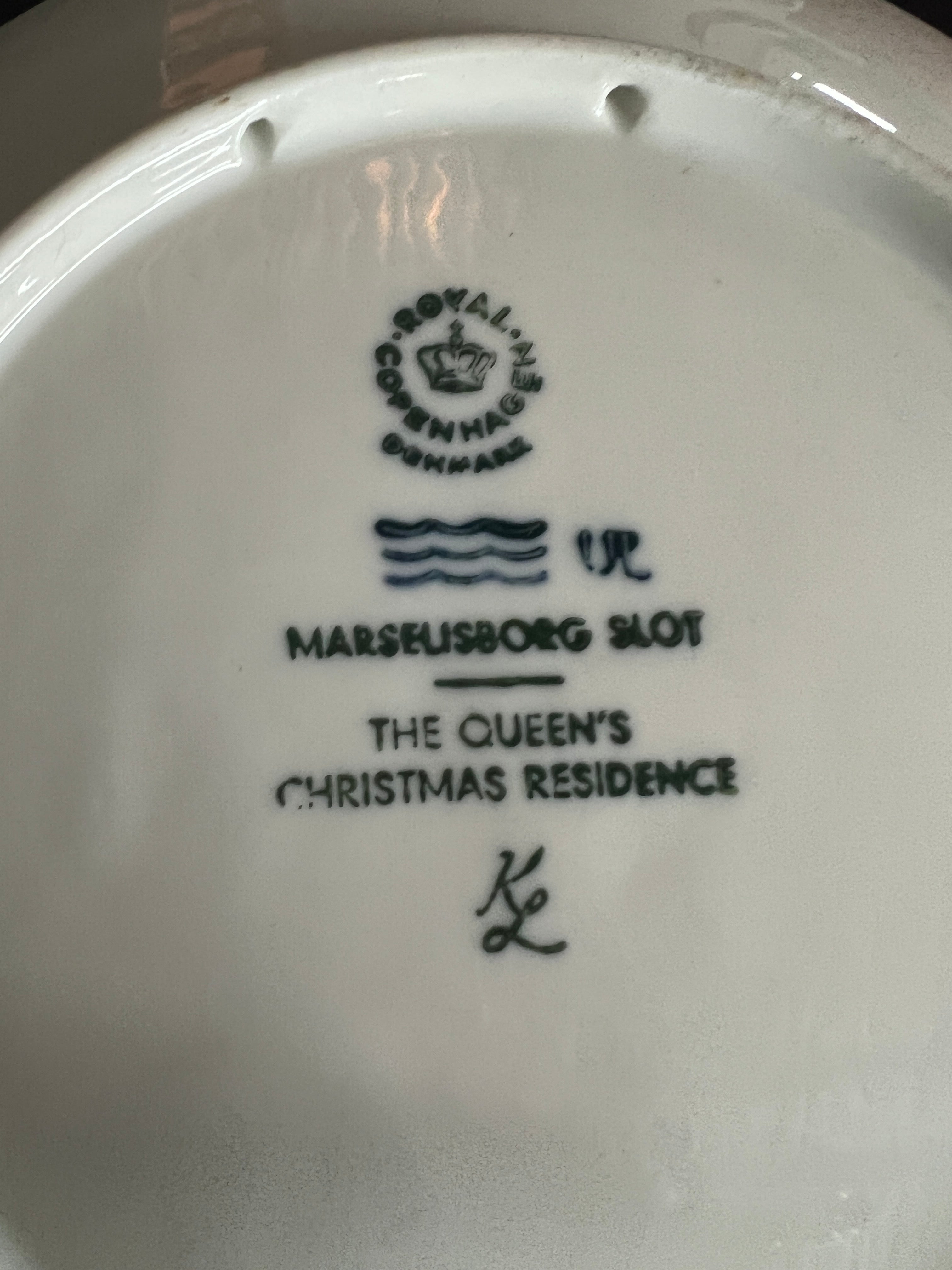 Royal Copenhagen Vintage Christmas Collectors Plates 1970 - 1982